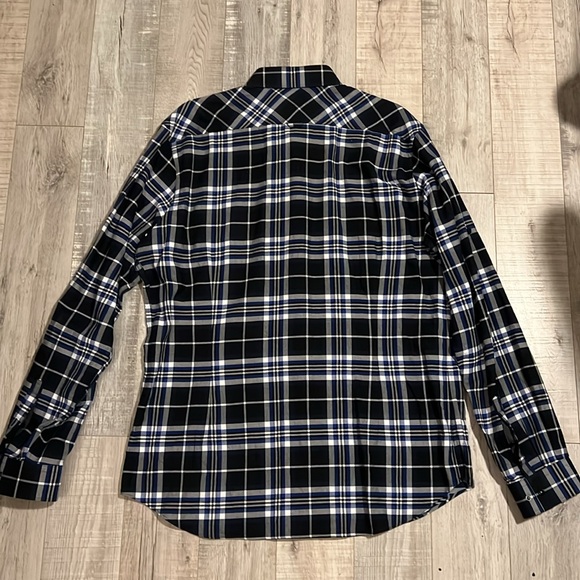 Express Fitted Plaid Dress Shirt - Picture 9 of 11